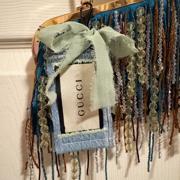 Upcycled Gucci Bag Charm/Keychain - Picture 1 of 1